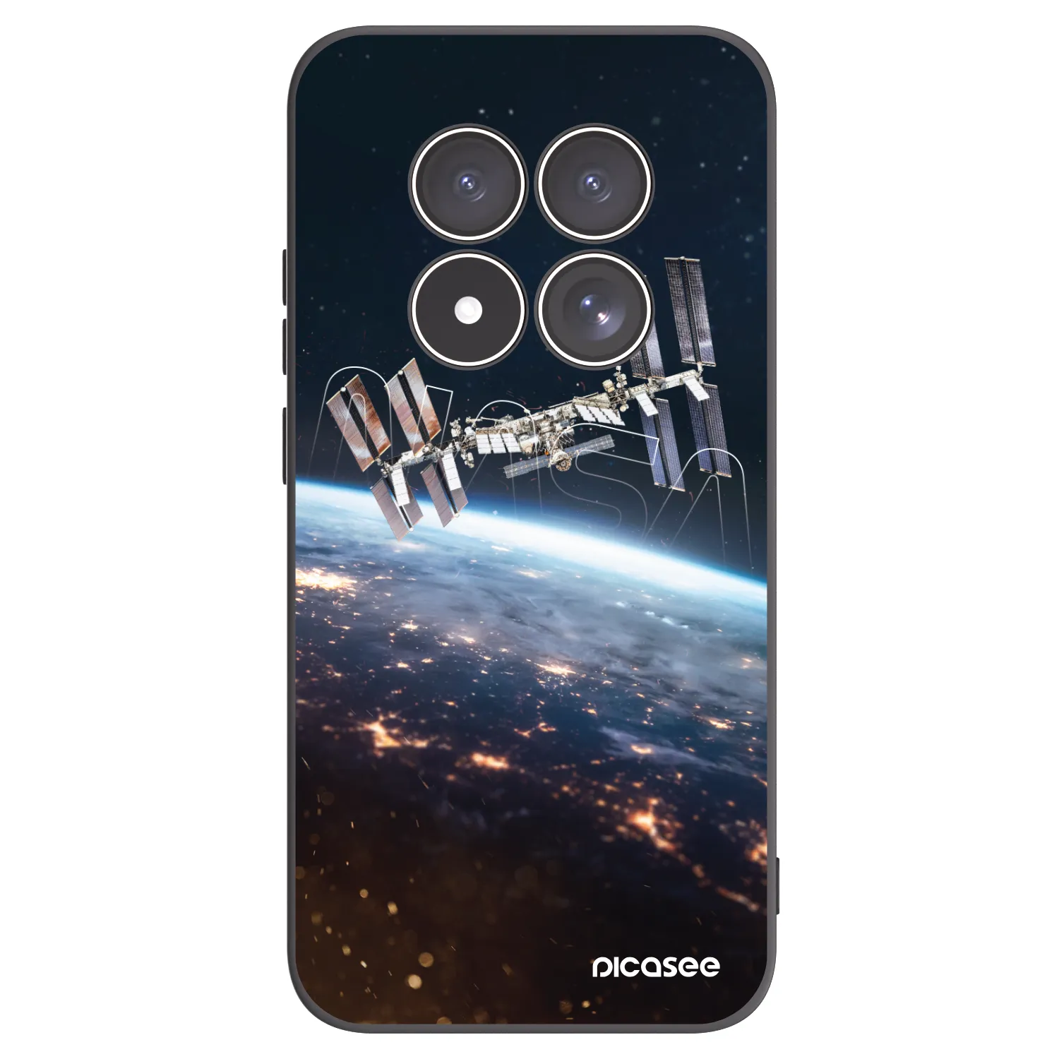Picasee Xiaomi Redmi Note 15 Pro 5G Hülle - Schwarzes Silikon - Station