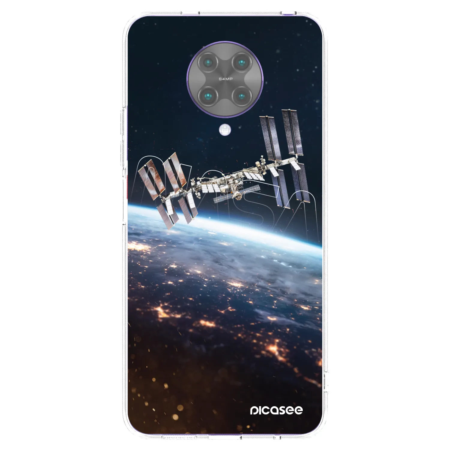 Picasee Xiaomi Poco F2 Pro Hülle - Transparentes Silikon - Station