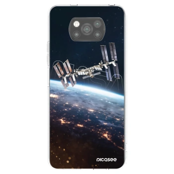Picasee Xiaomi Poco X3 Hülle - Schwarzes Silikon - Station