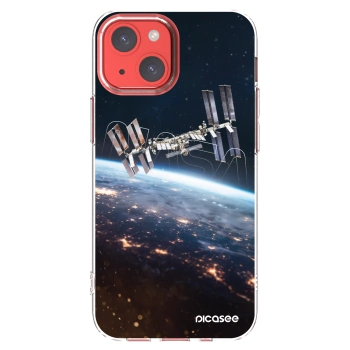 Picasee Apple iPhone 13 mini Hülle - Transparentes Silikon - Station