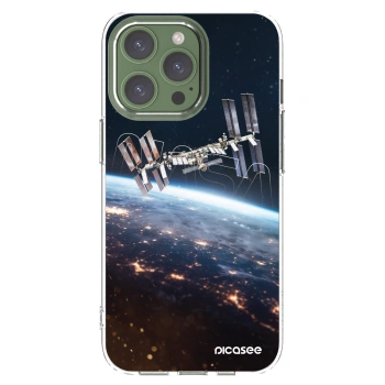 Picasee Apple iPhone 13 Pro Hülle - Transparentes Silikon - Station