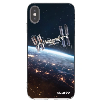 Picasee Apple iPhone XS Max Hülle - Transparentes Silikon - Station