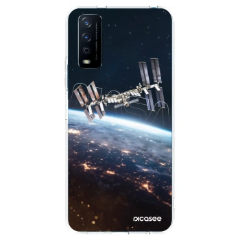 Picasee Vivo Y11s Hülle - Transparentes Silikon - Station