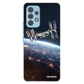 Picasee Samsung Galaxy A53 5G A536 Hülle - Transparentes Silikon - Station