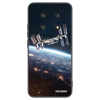 Picasee Honor Magic4 Lite 5G Hülle - Schwarzes Silikon - Station