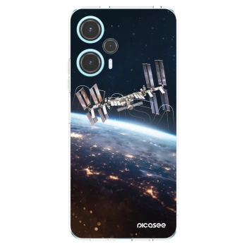Picasee Xiaomi Poco F5 Hülle - Transparentes Silikon - Station