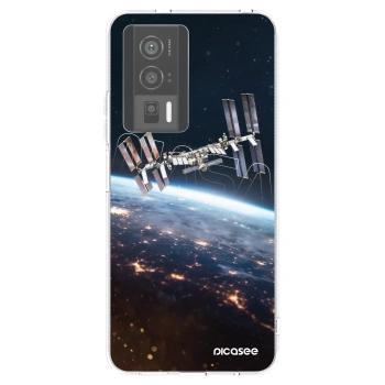 Picasee Xiaomi Poco F5 Pro 5G Hülle - Transparentes Silikon - Station