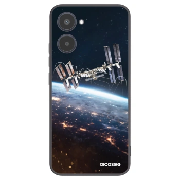 Picasee Realme 10 4G Hülle - Schwarzes Silikon - Station