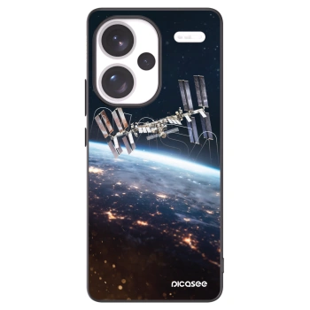 Picasee Xiaomi Redmi Note 13 Pro+ 5G Hülle - Schwarzes Silikon - Station