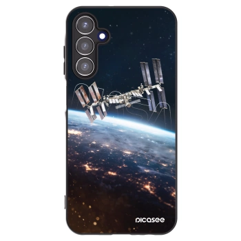 Picasee Samsung Galaxy A15 A156B 5G Hülle - Schwarzes Silikon - Station
