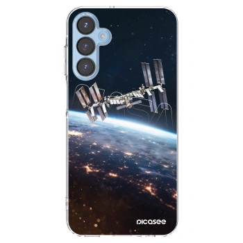 Picasee Samsung Galaxy A15 A156B 5G Hülle - Transparentes Silikon - Station