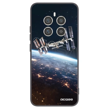 Picasee Realme 12 Pro 5G Hülle - Schwarzes Silikon - Station