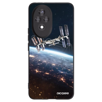 Picasee Honor 200 Pro 5G Hülle - Schwarzes Silikon - Station