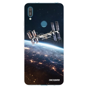 Picasee Huawei Y7 2019 Hülle - Transparentes Silikon - Station
