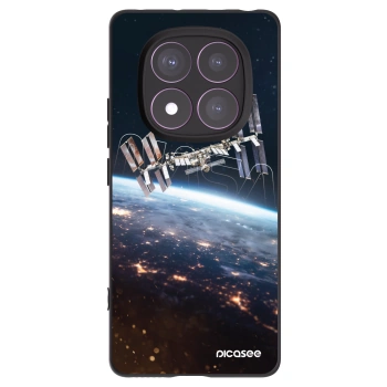 Picasee Xiaomi Redmi Note 14 Pro 4G Hülle - Schwarzes Silikon - Station