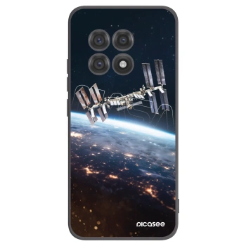 Picasee OnePlus 13R 5G Hülle - Schwarzes Silikon - Station