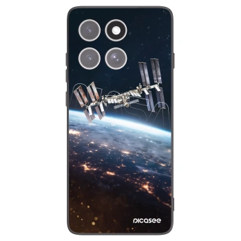 Picasee Motorola Edge 60 Fusion Hülle - Schwarzes Silikon - Station