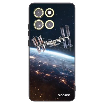 Picasee Motorola Moto G86 Power 5G Hülle - Schwarzes Silikon - Station