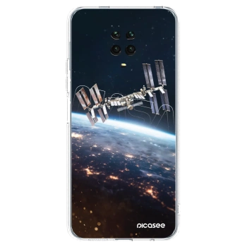Picasee Xiaomi Redmi Note 9 Pro Hülle - Transparentes Silikon - Station