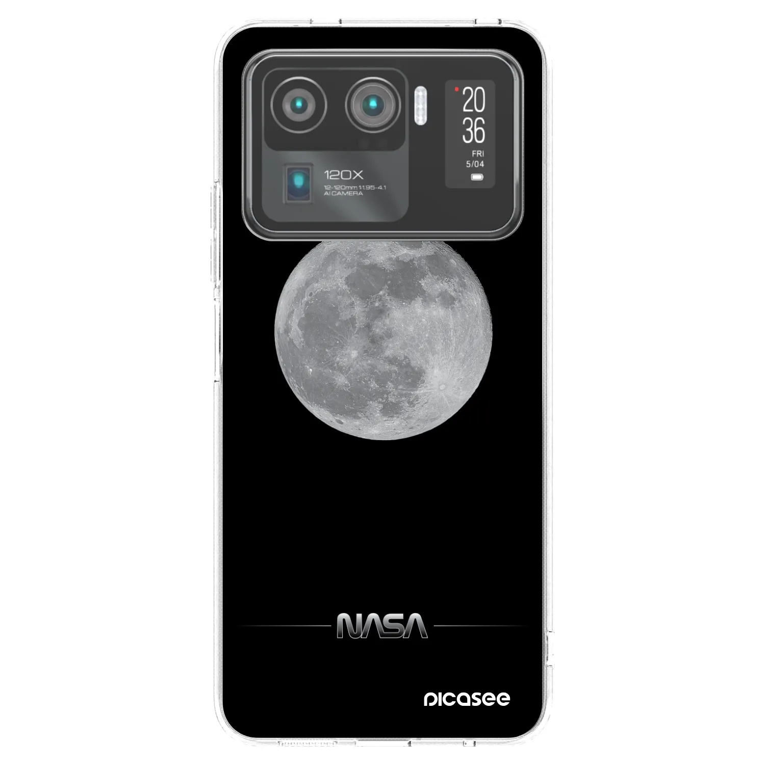 Picasee Xiaomi Mi 11 Ultra Hülle - Transparentes Silikon - Moon Minimal