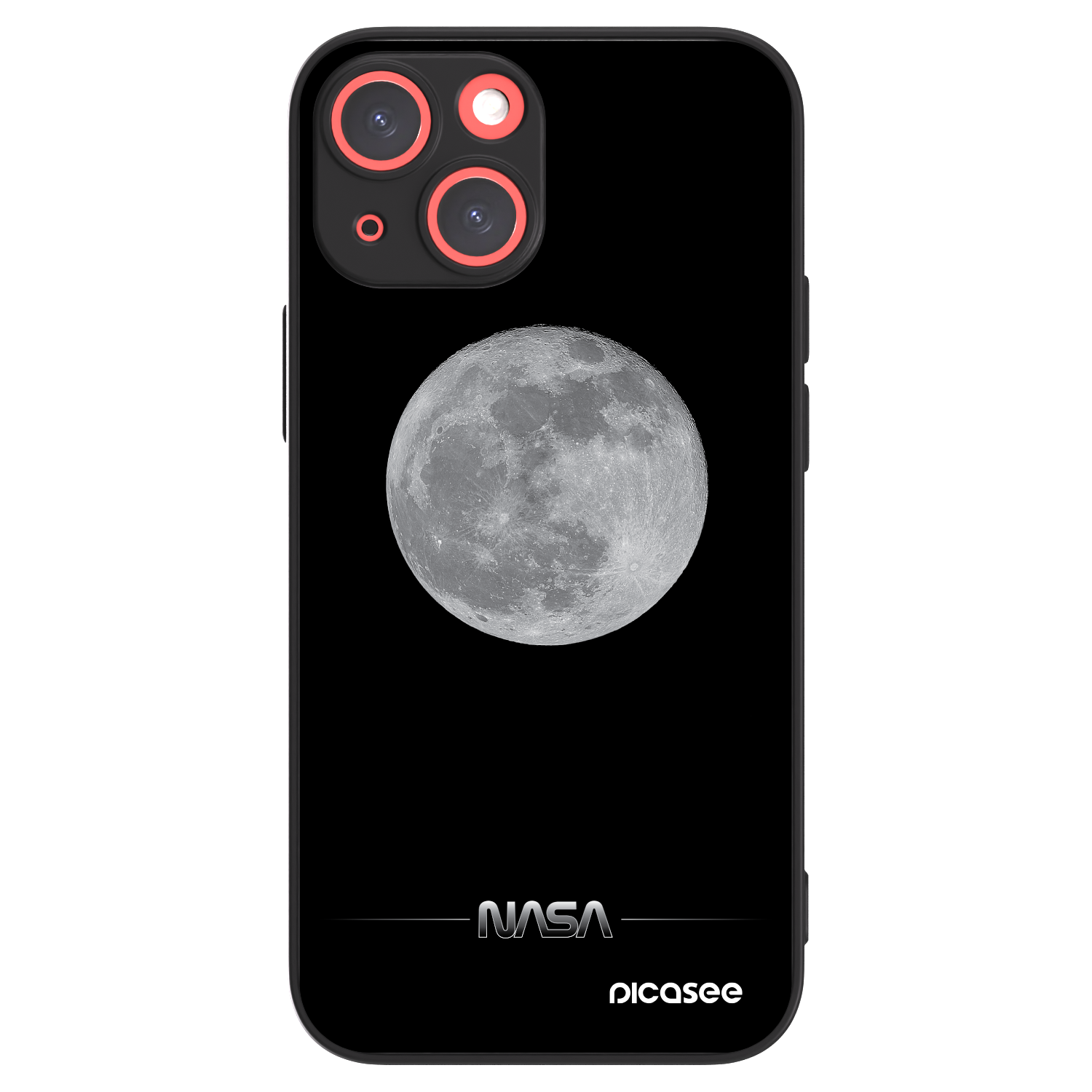 Picasee ULTIMATE CASE MagSafe für Apple iPhone 13 mini - Moon Minimal
