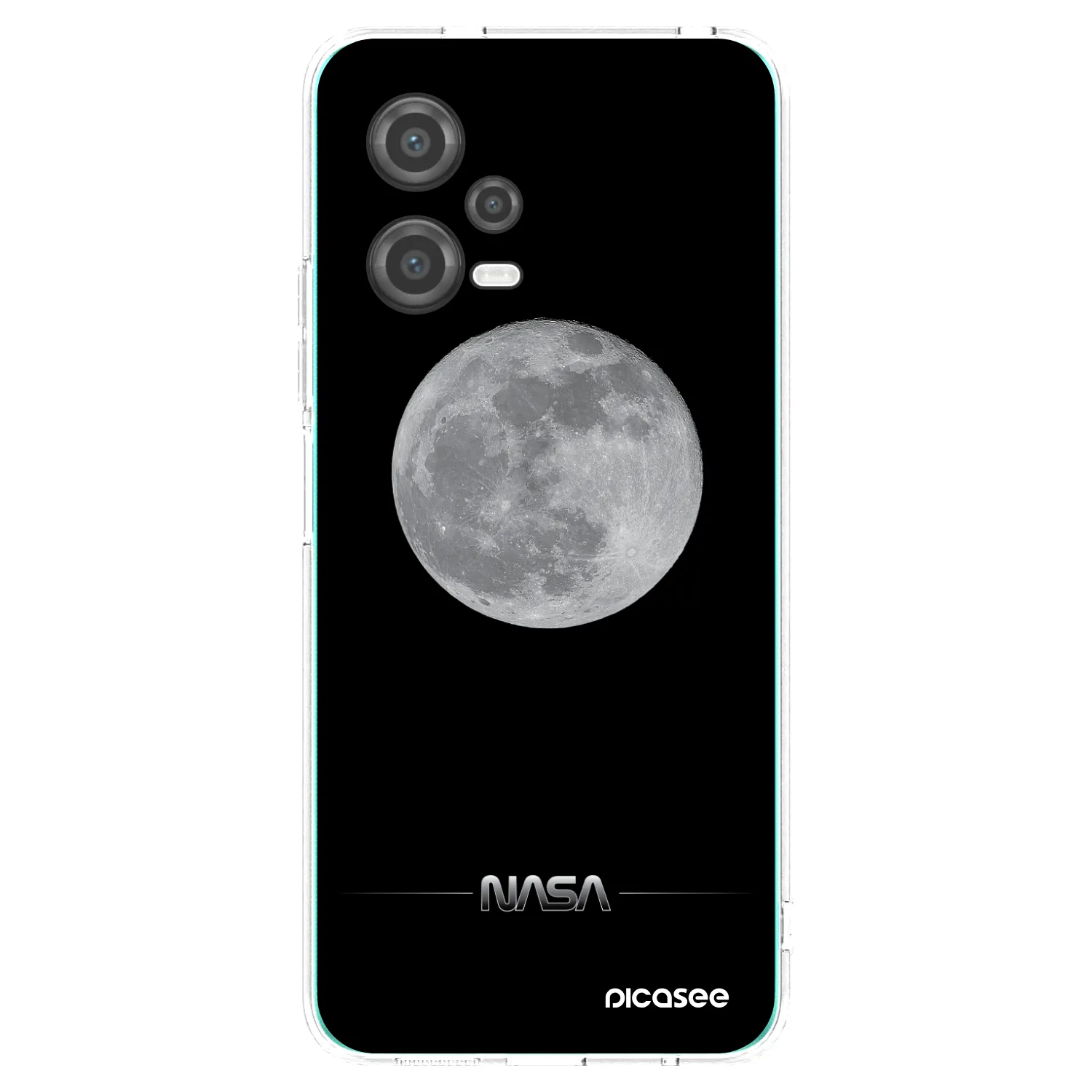 Picasee Xiaomi Poco X5 Hülle - Transparentes Silikon - Moon Minimal