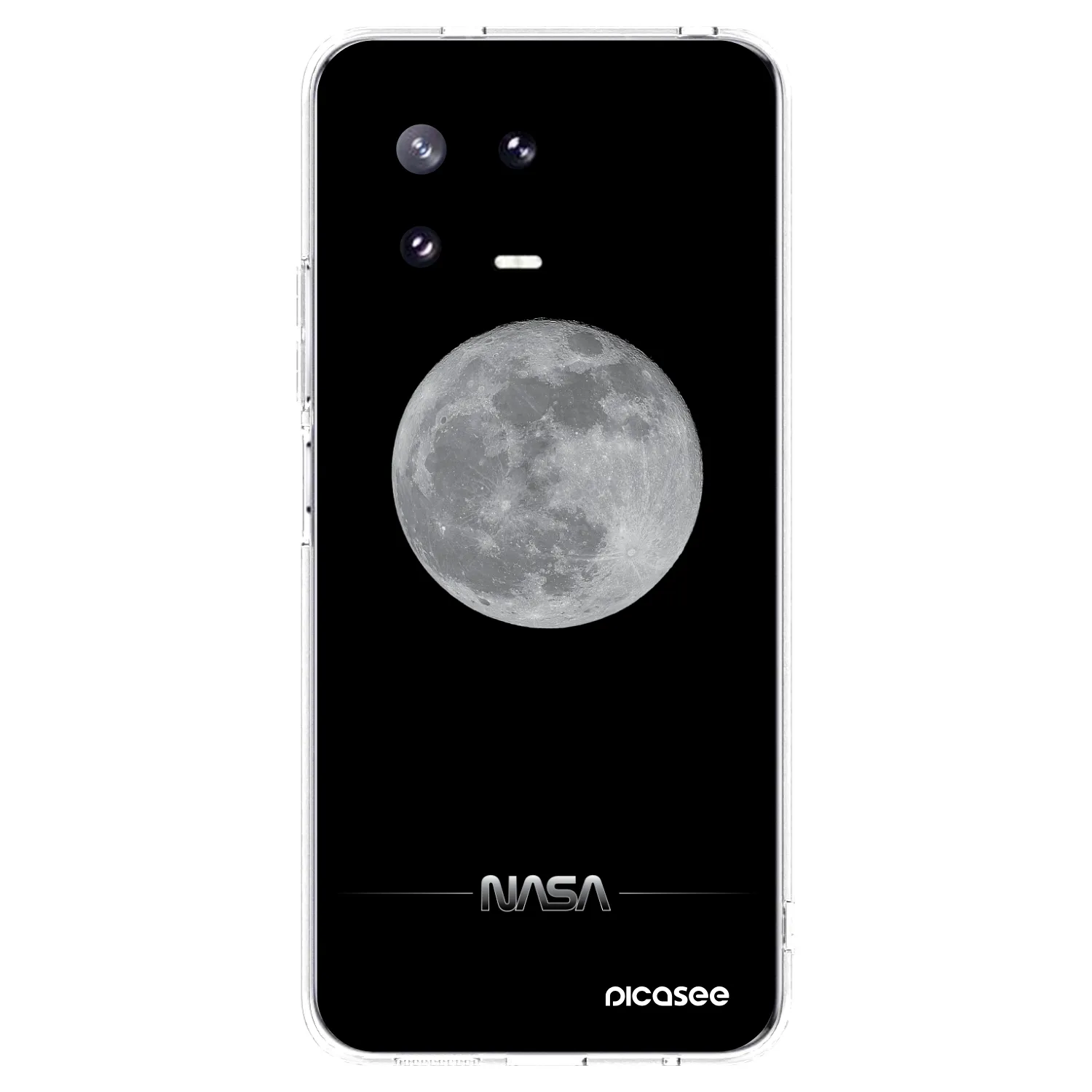Picasee Xiaomi 13 Pro Hülle - Transparentes Silikon - Moon Minimal