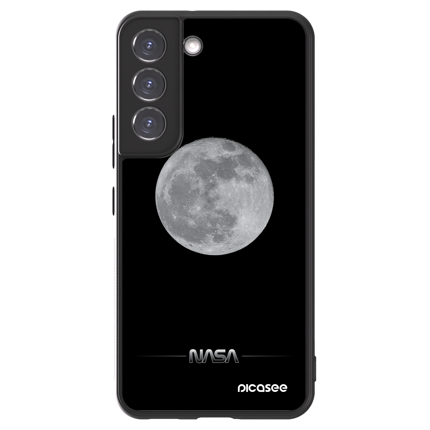 Picasee ULTIMATE CASE PowerShare für Samsung Galaxy S22 5G - Moon Minimal