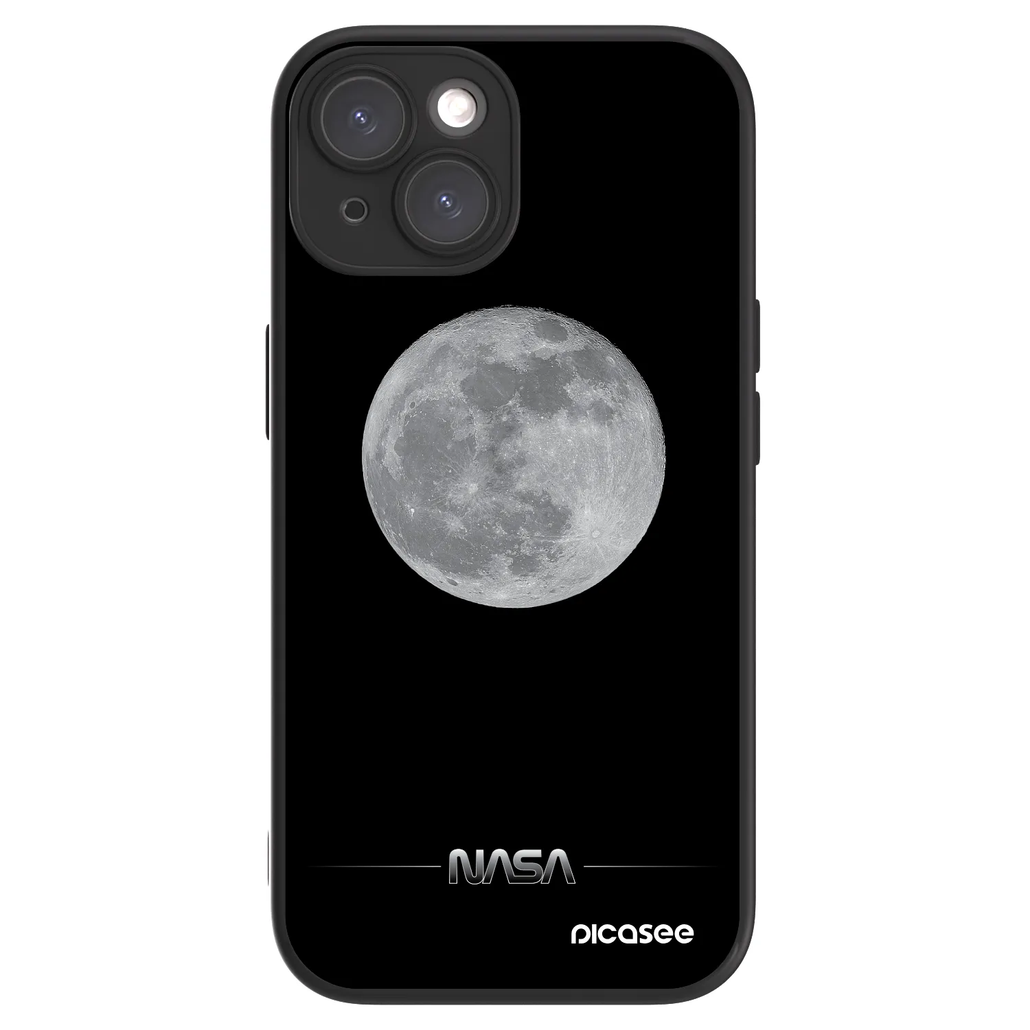 Picasee ULTIMATE CASE MagSafe für Apple iPhone 15 - Moon Minimal