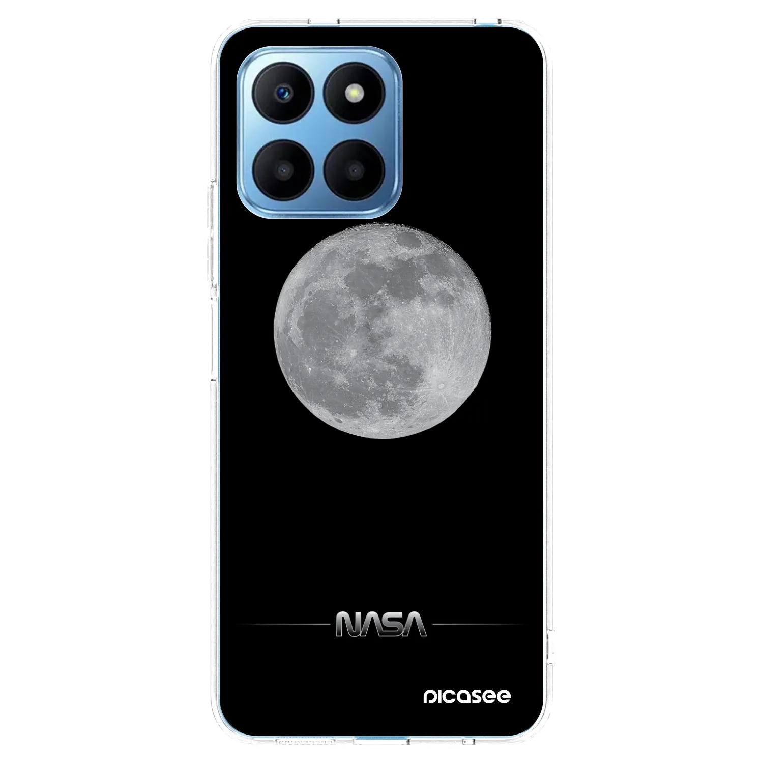 Picasee Honor 70 Lite Hülle - Transparentes Silikon - Moon Minimal
