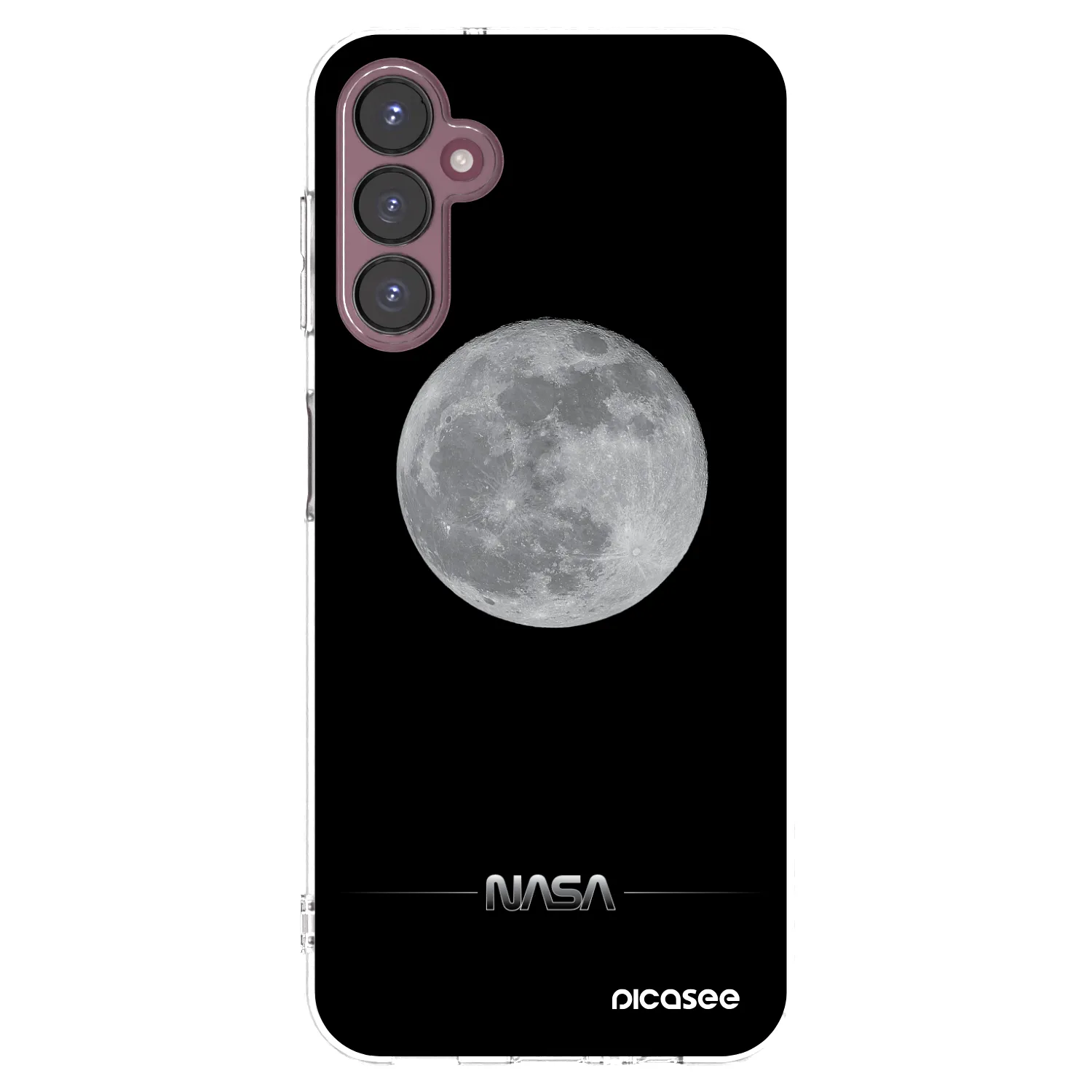 Picasee Samsung Galaxy A05s A057G Hülle - Transparentes Silikon - Moon Minimal
