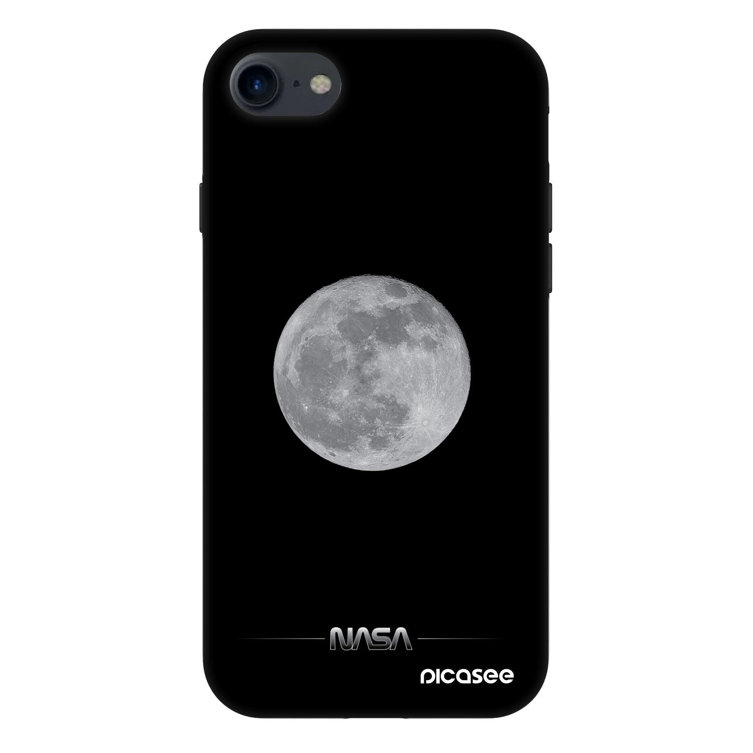Picasee Fashion Case für Apple iPhone SE 2022 - Moon Minimal