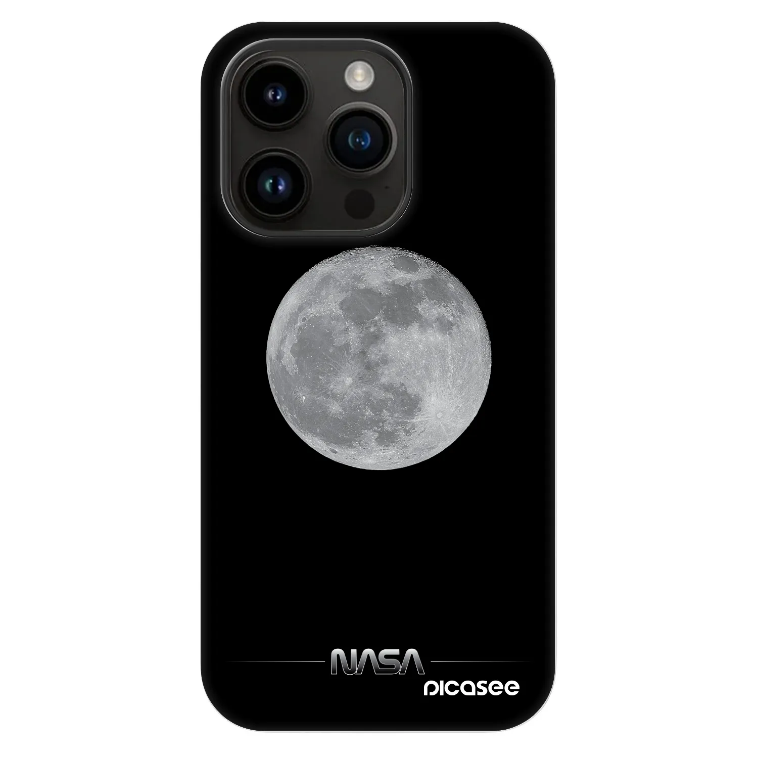 Picasee Fashion Case MagSafe für Apple iPhone 14 Pro - Moon Minimal