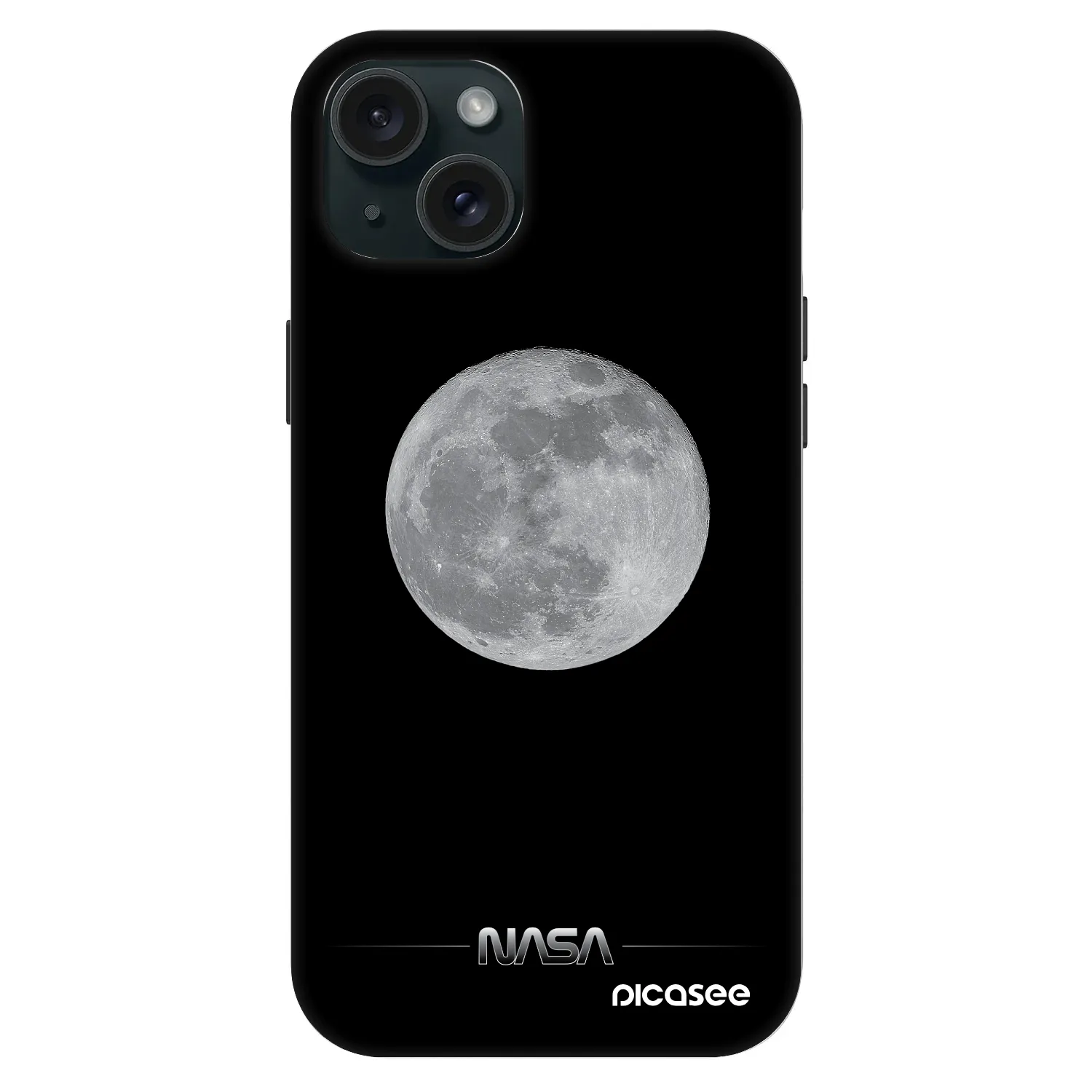 Picasee Fashion Case MagSafe für Apple iPhone 15 Plus - Moon Minimal
