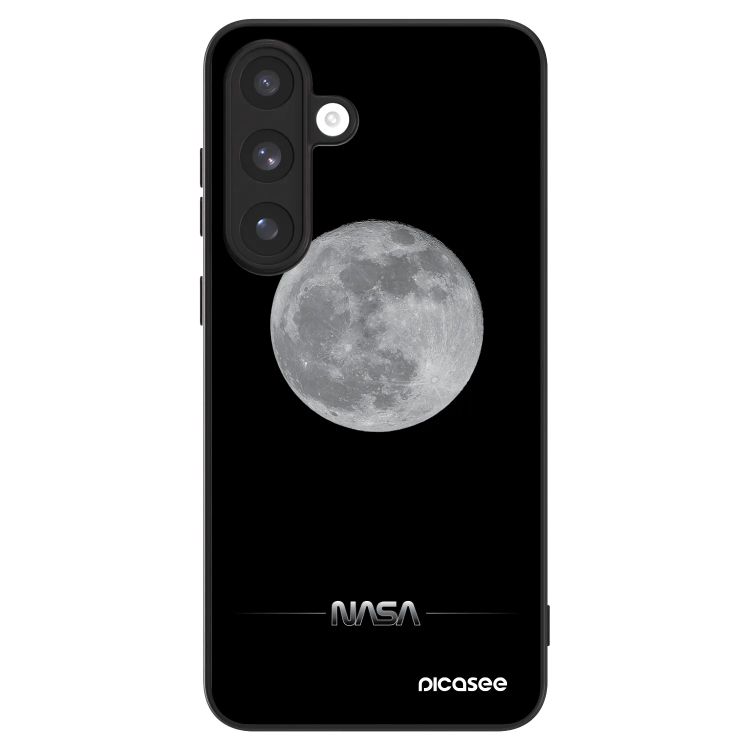 Picasee ULTIMATE CASE PowerShare für Samsung Galaxy S25 FE 5G - Moon Minimal