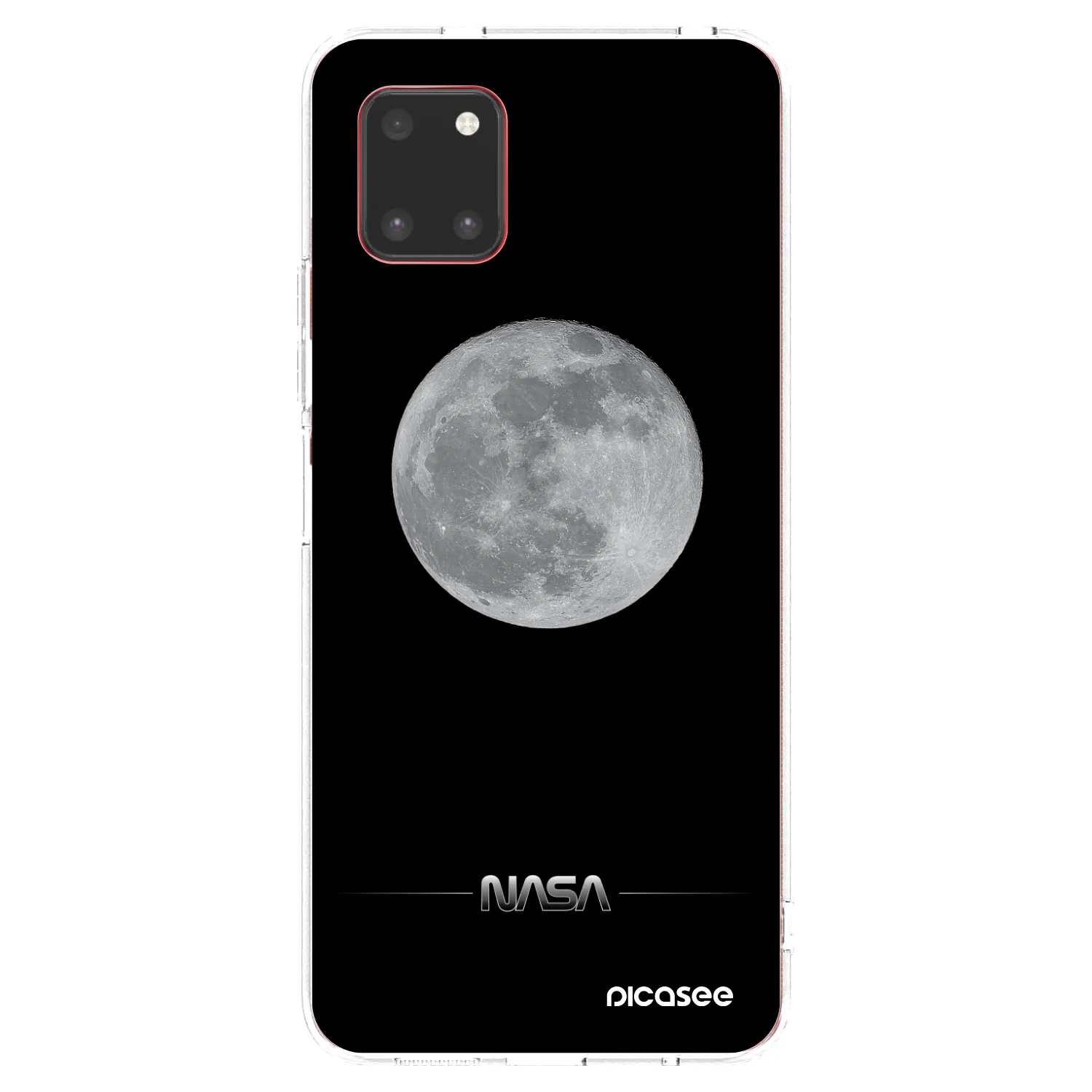Picasee Samsung Galaxy Note 10 Lite N770F Hülle - Transparentes Silikon - Moon Minimal