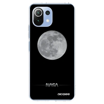 Picasee Xiaomi Mi 11 Lite Hülle - Transparentes Silikon - Moon Minimal
