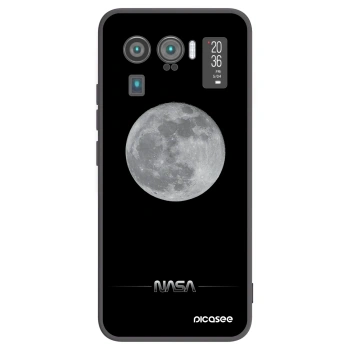 Picasee Xiaomi Mi 11 Ultra Hülle - Schwarzes Silikon - Moon Minimal