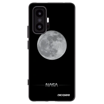 Picasee Xiaomi 11T Hülle - Schwarzes Silikon - Moon Minimal