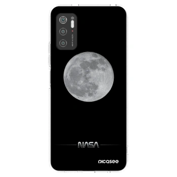 Picasee Xiaomi Poco M3 Pro 5G Hülle - Transparentes Silikon - Moon Minimal