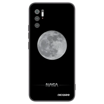 Picasee Xiaomi Poco M3 Pro 5G Hülle - Schwarzes Silikon - Moon Minimal