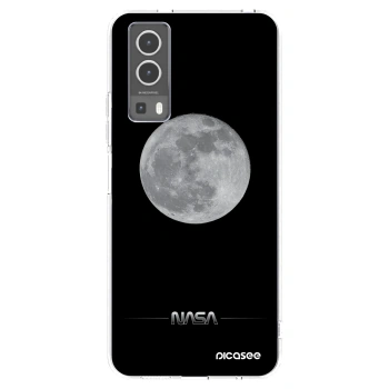 Picasee Vivo Y72 5G Hülle - Transparentes Silikon - Moon Minimal