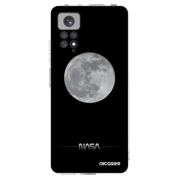 Picasee Xiaomi Redmi Note 11S 4G Hülle - Transparentes Silikon - Moon Minimal