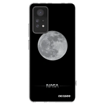 Picasee Xiaomi Redmi Note 11 Pro 5G Hülle - Transparentes Silikon - Moon Minimal
