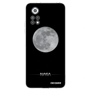 Picasee Xiaomi Poco X4 Pro 5G Hülle - Transparentes Silikon - Moon Minimal