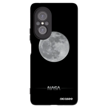 Picasee Huawei Nova 9 SE Hülle - Schwarzes Silikon - Moon Minimal