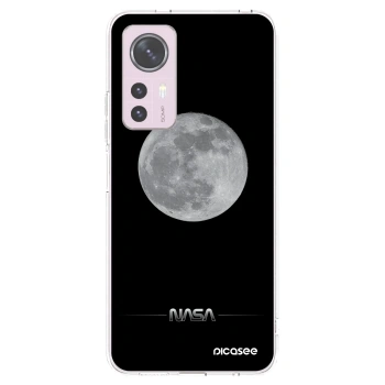 Picasee Xiaomi 12 Hülle - Transparentes Silikon - Moon Minimal