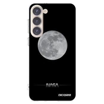 Picasee Samsung Galaxy S23+ 5G Hülle - Transparentes Silikon - Moon Minimal