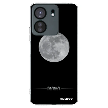 Picasee Xiaomi Redmi 13C 4G Hülle - Transparentes Silikon - Moon Minimal