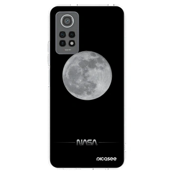 Picasee Xiaomi Redmi Note 12 Pro 4G Hülle - Transparentes Silikon - Moon Minimal